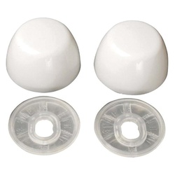 Wolverine Brass® 51220 CLOSET BOLT CAP 1-1/8 WHITE