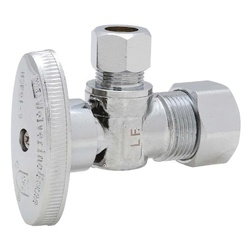 Wolverine Brass® 56320NL 1/4-TURN CH ANGLE STOP