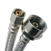 WOLVERINE BRASS® 57665US Toilet Connector, 16 in Length, 3/8 in Connection Size 1, Connection Type 1: Tube
