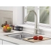 WOLVERINE BRASS® 81611 Kitchen Faucet, Deck Installation / Mounting, 1 Handles, 1 to 3 Holes, 1.8 gpm Flow Rate