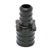 WOLVERINE BRASS® 83759 Coupling, Reducer Fitting, 3/4 in Connection Size 1, Connection Type 1: F1807 PEX, Poly, Black