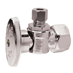 Wolverine Brass® 84486NL 1/4-TURN CH ANGLE STOP
