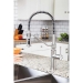 WOLVERINE BRASS® 86453 Kitchen Faucet, Deck Installation / Mounting, 1 Handles, 1 Holes, 1.8 gpm Flow Rate, 8-11/16 in