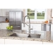 WOLVERINE BRASS® 86453 Kitchen Faucet, Deck Installation / Mounting, 1 Handles, 1 Holes, 1.8 gpm Flow Rate, 8-11/16 in