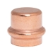 WOLVERINE BRASS® 99626 Press Cap, Cap Fitting, 3/4 in Connection Size 1, Connection Type 1: Compression, Copper