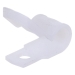 Wagner® WC04 Cable Clamp, Nylon, 1/4 in Max Bundle Dia, 0.05 in Thick, 3/8 in W