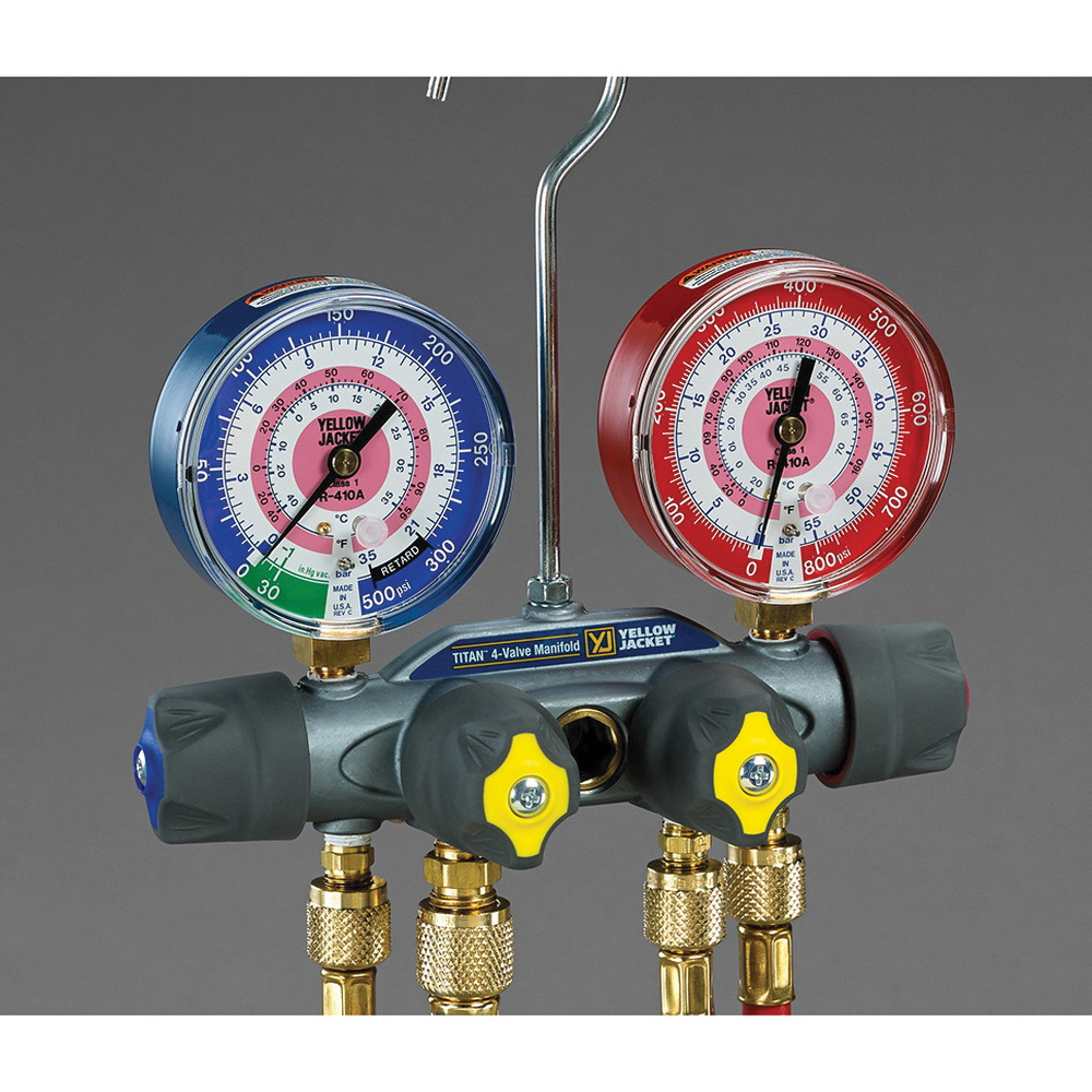 Yellow Jacket® 49915 4V KPA 32/410A MANIFLD NZ
