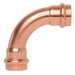 ZoomLock® 871610 90 deg Long Radius Elbow, 3/4 in, Press-to-Connect, 90 deg, 700 psi Max Working Pressure, Elbow, 3/4 in