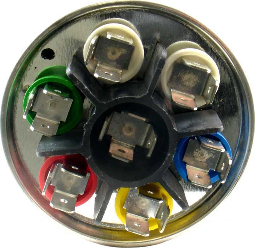 Rheem® 439100 2.5-65 MFD 440V Dual Run Capacitor