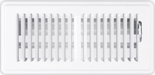 RectorSeal® 325-4X10B 325 Series 2-Way Opposed Blade Floor Register - 4 x 10 in, Tan, Stamped Face