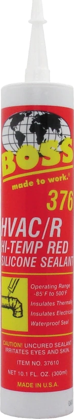 Rheem® 86-376R BOSS 376 Mastic Duct Sealant - Silicone, 10.1 fl oz