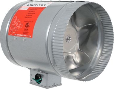 DiversiTech® 625-AF6 625 Series Duct Fan - 6 in, 240 CFM