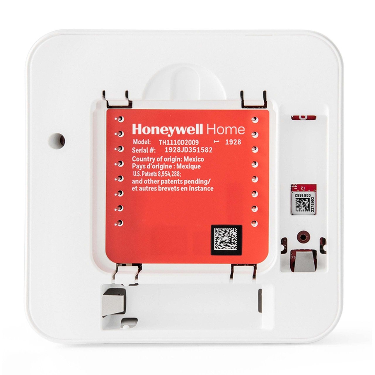 Honeywell TH1110D2009/U T1 Pro Non-Programmable Thermostat - 1H/1C, Backlit LCD, Battery / Hardwired, White