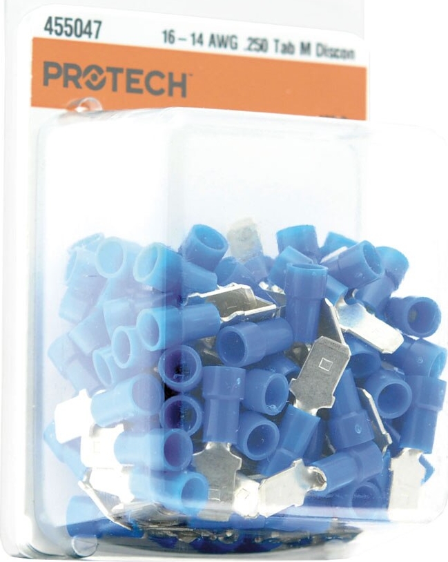 Rheem® 455047 ProTech 16-14 AWG Insulated Quick Connect - 1/4 in Tab, 100 / Pk