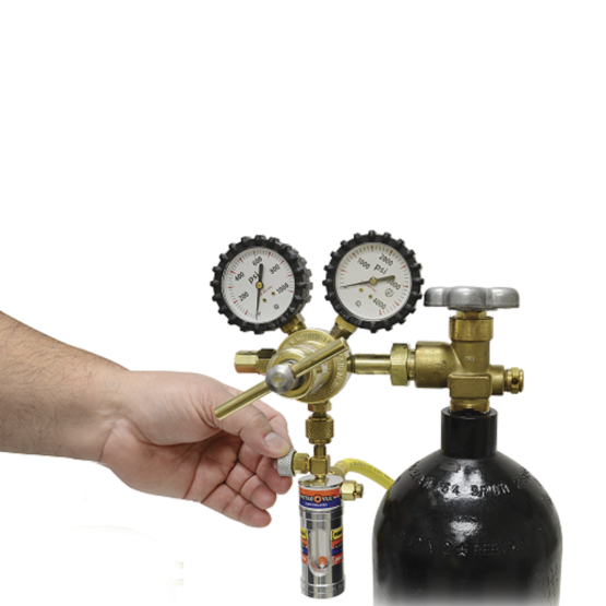 UNIWELD® NV1 NitroVue Flow Indicator - 1/4 in Flare