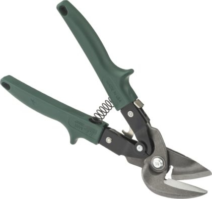 Malco® M2007 Max2000 Offset Aviation Snips - Right, 1.25 in Cut, For 18 ga Sheet Metal