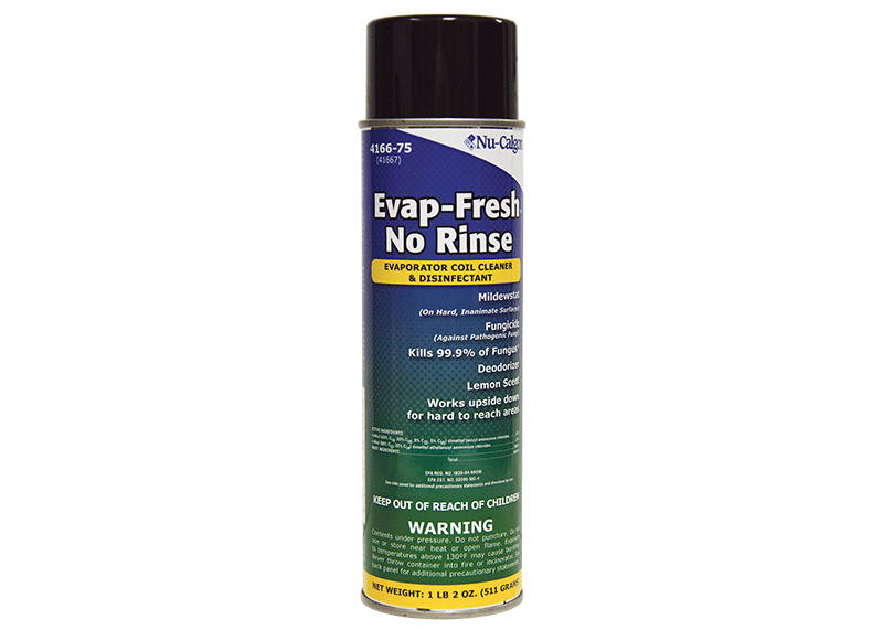 Nu-Calgon 4166-75 Evap-Fresh No Rinse Coil Cleaner - 18 oz, Aerosol