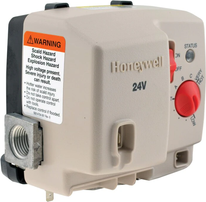 Rheem® SP20296 ProTech 1/2 x 1/2 Gas Control Valve / Thermostat - 36,800 BTU/h, NPT x NPT, For Models Incl 12G50-38E2FN4 / GG40T06TVT / SG40T12TVT