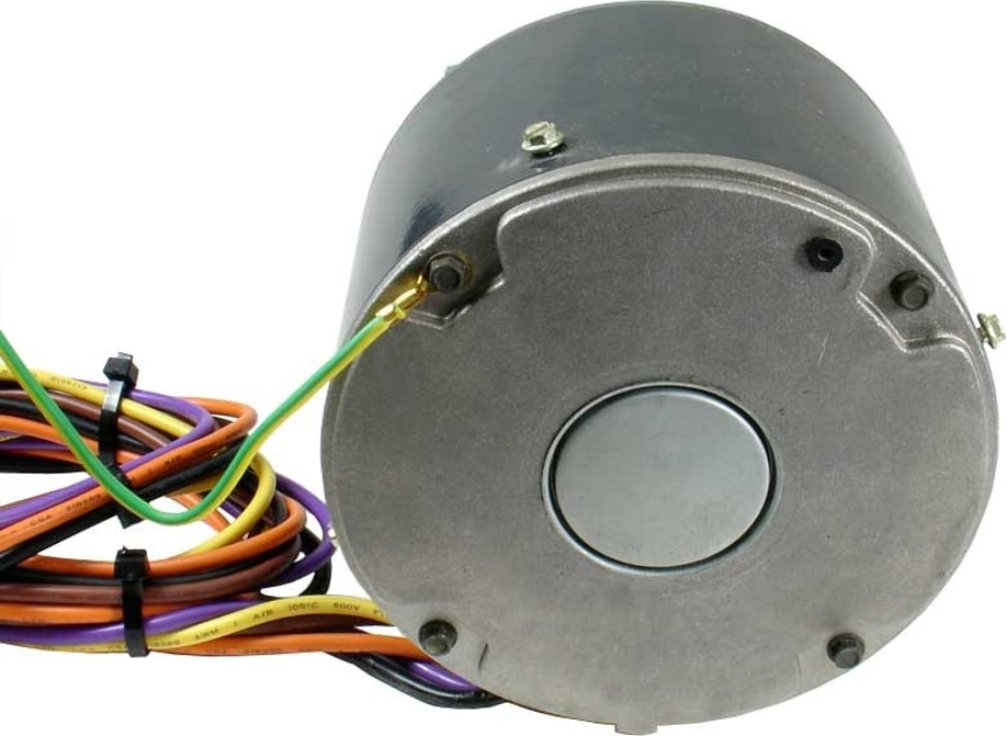 Rheem® 51-23053-11 ProTech 1/3 HP 1-Speed PSC Condenser Fan Motor - 1,075 RPM, 208/230V, 1 ph, Reversible