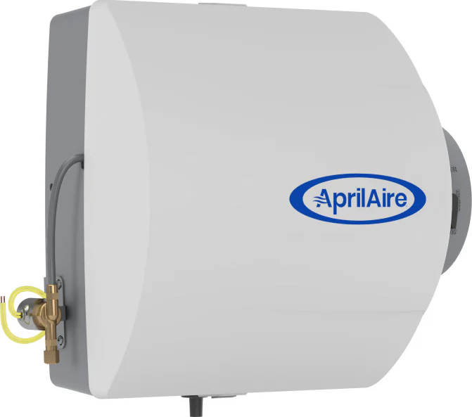 Aprilaire® 400M 400 Series 17 GPD Bypass Evaporative Humidifier - Manual Control, 5,000 sq ft, 10 x 12.75 in Plenum
