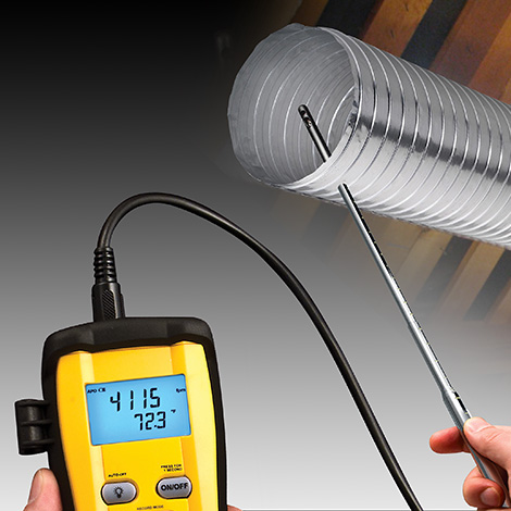 Fieldpiece STA2 Instruments In-Duct Hot-Wire Anemometer, 40-3,960 FPM, Â± 5% RDG 1 Digit Or Â± 1% FS 1 Digit Velocity, Â± 1.0ÂF Temperature, 32ÂF - 113ÂF, Â± 2.0ÂF Temperature, -4ÂF - 32ÂF And 113ÂF - 140ÂF, Dual Display, 9V Battery, 20-35 Hrs Alkaline, Approx Battery Life, 9V Alkaline Battery, 75% RH Operating Humidity Rating
